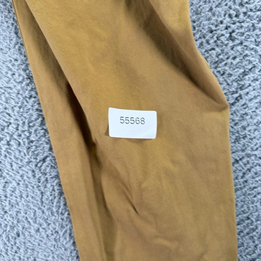 Banana Republic Pant Mens 36x33 Brown Cotton Chino Straight Leg Business Preppy